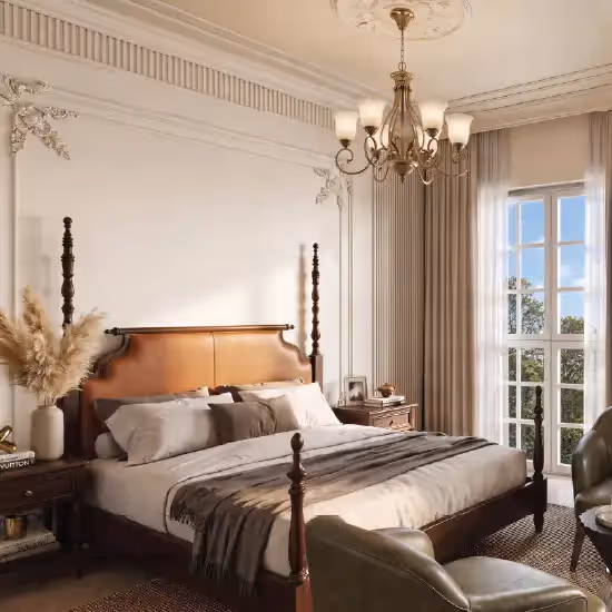 Godrej Florenne master bedroom interior